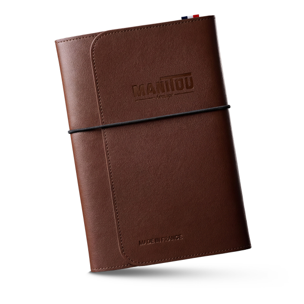 Manitou Heritage Recycledleathercovernotebookincluded