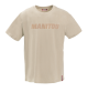 Tee-shirt Manitou beige - unisexe